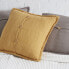 Cushion cover Alexandra House Living Mustard 50 x 75 cm