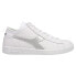 Фото #2 товара Diadora Game Row Cut Metal Lace Up Mens Silver, White Sneakers Casual Shoes 178