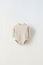Two pack of waffle-knit bodysuits