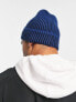 Фото #2 товара River Island ribbed beanie in navy