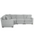 Фото #9 товара Radley Fabric 4-Piece Sectional Sofa, Created for Macy's