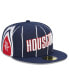 ფოტო #4 პროდუქტის Men's Navy Houston Rockets 2022/23 City Edition Official 59FIFTY Fitted Hat