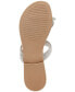 Фото #5 товара Women's Fiorra Rhinestone Toe-Ring Slide Sandals