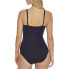 Bleu Rod Beattie Women's Standard Kore Shirred Bandeau One-Piece, Black Size 10