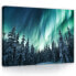 Фото #1 товара Leinwandbild Aurora borealis Landschaft