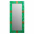 Wall mirror Alexandra House Living Green Golden Glass Mango wood 1 x 113 x 52 cm