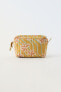 QUILTED BOHO PRINT TOILETRY BAG