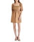 Фото #1 товара Women's Inara Square-Neck Puff-Sleeve Mini Dress