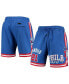 Фото #4 товара Men's Joel Embiid Royal Philadelphia 76ers Team Player Shorts