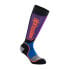 Alpinestars Plus Socks MX Socks Youth Black-Royal Blue-Purple