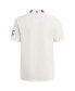 Big Boys and Girls White Manchester United 2023/24 Third Replica Jersey