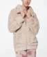 ფოტო #2 პროდუქტის Women's Ultra Soft Faux Fur Patch Pocket Jacket