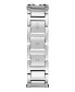 ფოტო #3 პროდუქტის Women's Analog Silver-Tone 100% Steel Watch 39mm