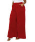 Фото #2 товара Plus Size Rachel Wide Leg Pocket Pants