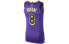 Фото #2 товара Футболка мужская Nike NBA AU Los Angeles Lakers 8 Коби фиолетовая