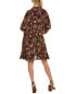 La Double J Paisley Silk Mini Dress Women's