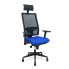 Офисный стул с изголовьем Horna P&C B3DR65C Синий