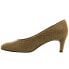 Фото #3 товара VANELi Dayle Round Toe Block Heels Pumps Womens Beige Dress Casual 799091