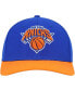 Фото #2 товара Men's Blue, Orange New York Knicks MVP Team Two-Tone 2.0 Stretch-Snapback Hat