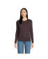 ფოტო #3 პროდუქტის Women's Fine Gauge Cotton Cardigan Sweater