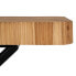 Ночной столик Коричневый Чёрный Деревянный Железо 60 x 40 x 55,5 cm