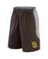 Фото #3 товара Men's Brown/Gray San Diego Padres Go Hard Shorts