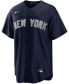 Фото #3 товара Men's Giancarlo Stanton Navy New York Yankees Alternate Replica Player Jersey