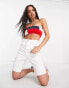 Tommy Jeans archive colour block bandeau in multi