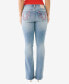 Фото #2 товара Women's Becca No Flap Super T Bootcut Jean