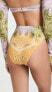 Фото #2 товара Andrea Iyamah 281644 Women's Akacia Bikini Bottoms, Abstract Woodgrain Print, S