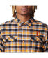 ფოტო #2 პროდუქტის Men's Tennessee Orange Tennessee Volunteers Flare Gun Flannel Long Sleeve Shirt