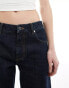 Фото #10 товара Mango straight leg turn up jeans in dark blue