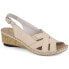 Фото #1 товара Comfortable leather sandals Rieker W RKR682, beige