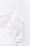Фото #19 товара Короткое платье из поплина с вышивкой ZARA