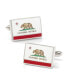 ფოტო #1 პროდუქტის Men's California State Flag Cufflinks