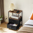 Фото #1 товара Charging End Table with 2 Drawers