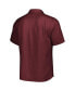 Men's Burgundy Philadelphia Phillies Sport Tropic Isles Camp Button-Up Shirt