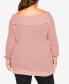 Фото #5 товара Plus Size Intertwine Sweater