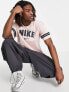 Nike Retro t-shirt in pink oxford