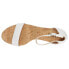 Фото #7 товара VANELi Monir Wedge Womens White Casual Sandals 308157