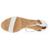 VANELi Monir Wedge Womens White Casual Sandals 308157