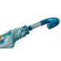 EUREKAKIDS Light blue children´s umbrella with flower print