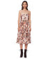 Women's Thea Printed Pleated Midi Dress