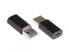 Good Connections USB-AD300 - USB 3.0 / USB 3.1 (Gen. 1) A - USB C - Black