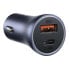 BASEUS Golden Contactor Pro 40W 3A 1xUSB-A 1xUSB-C Car Charger