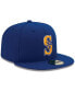 Фото #3 товара Men's Seattle Mariners Alternate 2 Authentic On Field 59FIFTY Fitted Hat