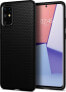 Чехол для смартфона Spigen Liquid Air Galaxy S20+ Plus, матовый черный