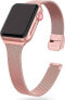 Фото #1 товара Tech-Protect Bransoleta Tech-protect Thin Milanese Apple Watch 38/40/41mm Rose Gold
