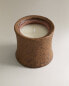 Ceramic candle with lid