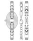 Фото #2 товара Часы и аксессуары Anne Klein Наручные часы кварцевые серебристого цвета из сплава в комплекте с браслетом, 20 мм